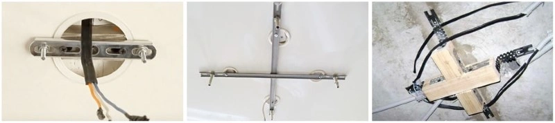 Установка люстры свечи 5